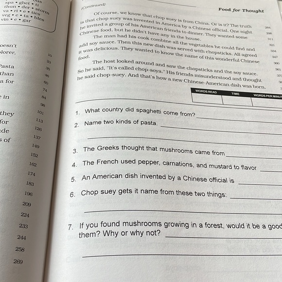 Reading For Speed & Content Grade Level 3-4 and 4-5 (2 Books) - Picture 11 of 15